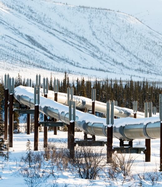 Pipeline in Winter